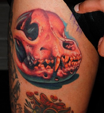 Christian Perez - dog skull 